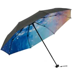 【京东超市】天堂伞 双层防晒（UPF50+）创意三折太阳伞晴...